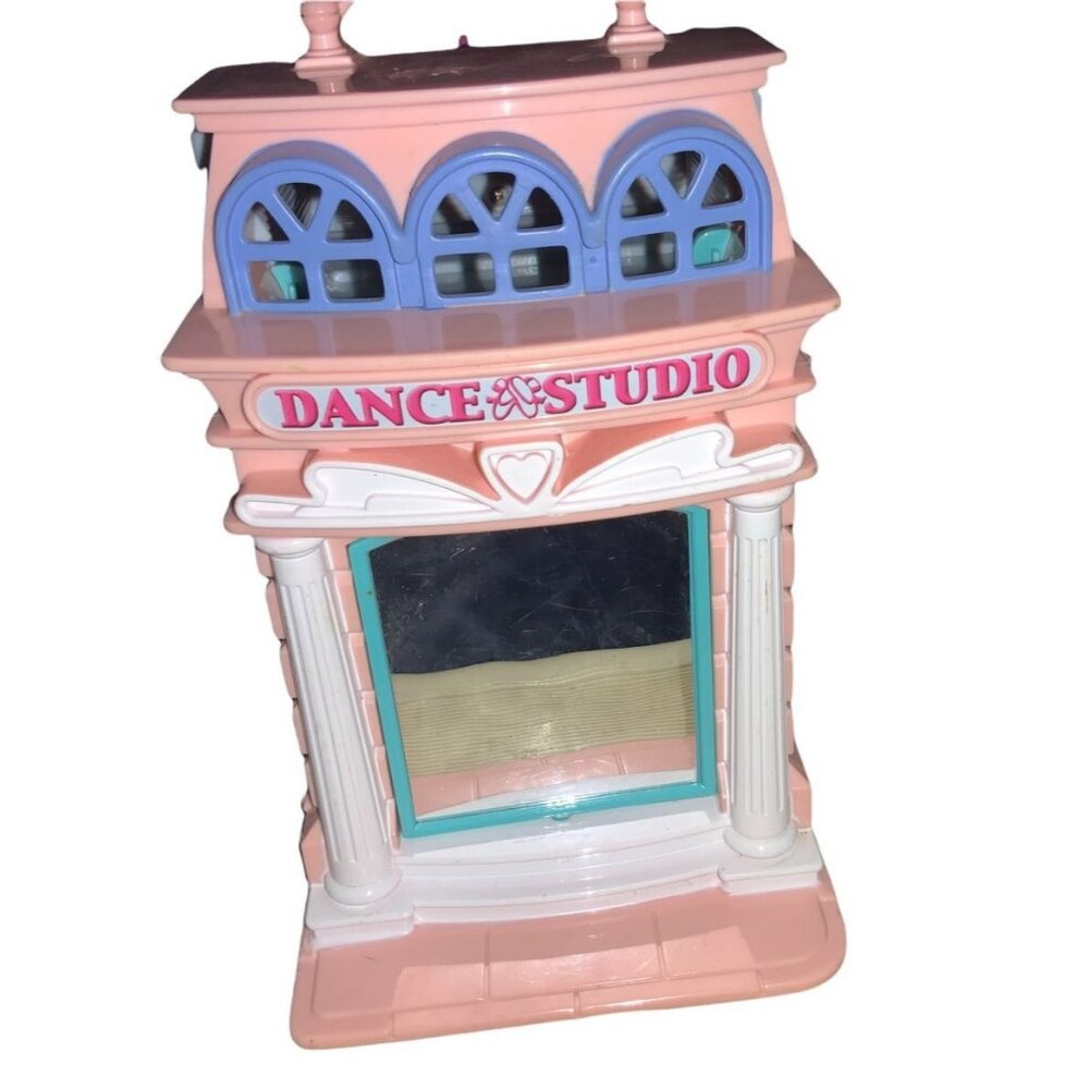 Fisher-Price Sweet Street Candy Shop and Dance Studio Folding Playset With Carry - Picture 4 of 7